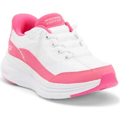 Skechers Kids' Contour Foam Sneaker In White