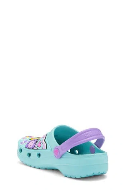 Skechers Kids' Foamies: Heart Charmer Vibin Friends Clog In Turquoise/multi