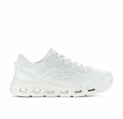 Skechers Kids Glide Step Lace Sneakers In White