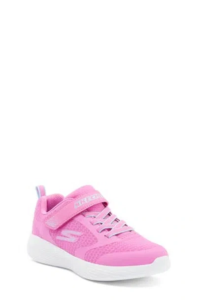 Skechers Kids' Go Run 400 V2 Sneaker In Pink/aqua