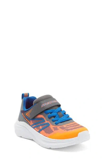 Skechers Kids' Microspec Velocity Sneaker In Yellow
