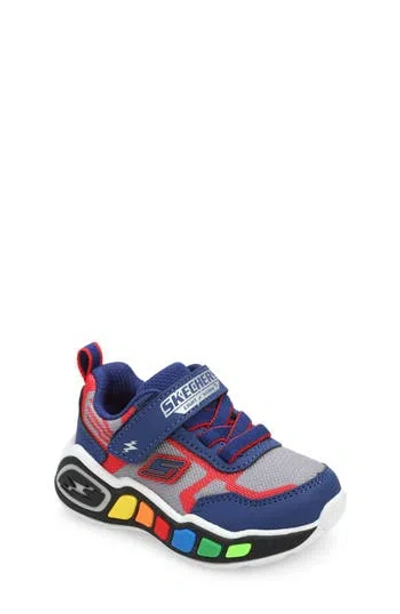 Skechers Kids' Play Scene Light Up Machine Washable Sneaker In Multi