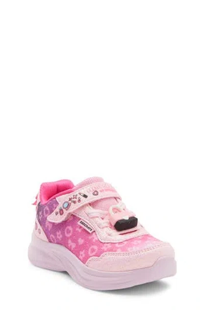 Skechers Kids' Power Jams 2.0 Sneaker In Pink