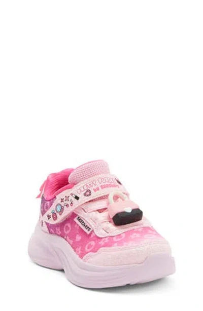 Skechers Kids' Power Jams 2.0 Sneaker In Pink