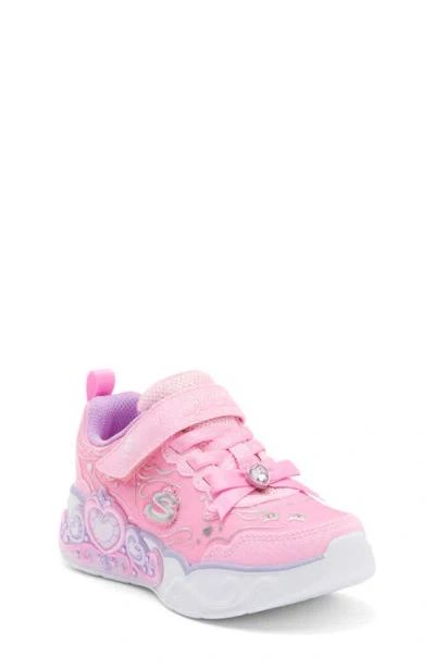 Skechers Kids' Princess Steps Sneaker In Pink