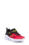 Skechers Kids'  Meteor-lights Krendox Boys Trainers Colour: Black/blue, Size: 13.5 / 33 In Red/black