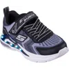 Skechers Kids' S-lights® Tri-namics Light-up Sneaker In Black/silver