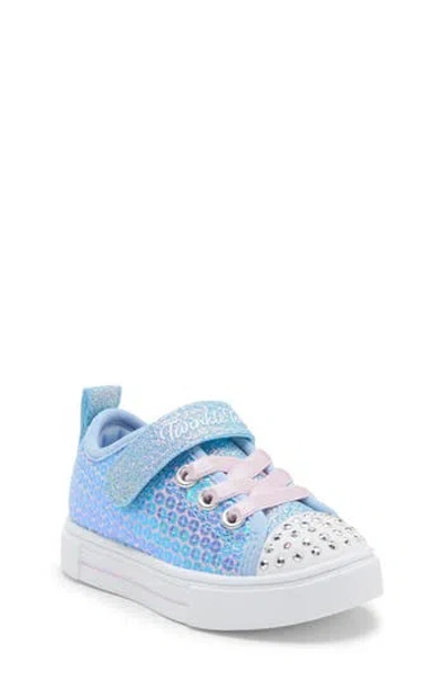Skechers Kids' Twinkle Sparks Light-up Sneaker In Blue