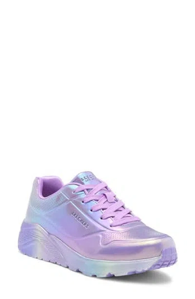 Skechers Kids' Uno Lite Sneaker In Purple