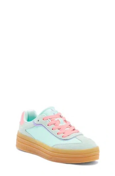 Skechers Kids' Zinger Lift Sneaker In Mint/multi