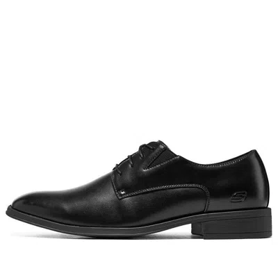 Skechers Larken Leather Formal Shoes 'black'