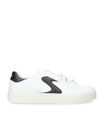 Skechers Leather Eden Lx Trainers In White
