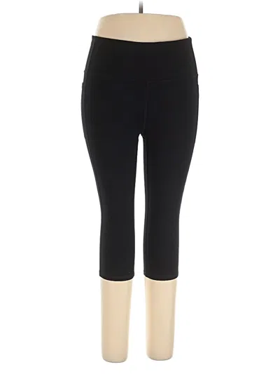 Pre-owned Skechers Leggings In Black