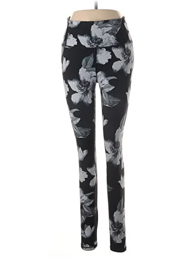 Pre-owned Skechers Leggings In Black