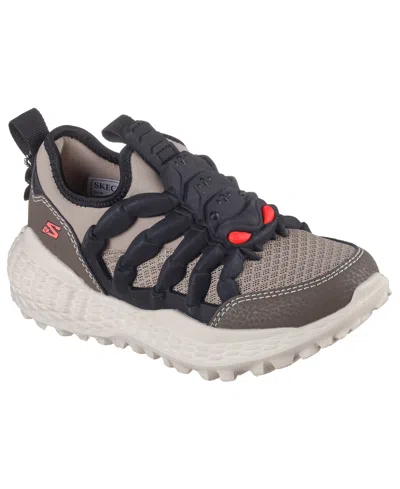 Skechers Kids' Little Boys' Monster In Brown,black