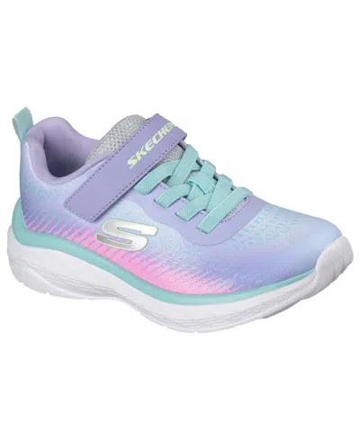 Skechers Kids' Little Girls Boundless In Animal Print