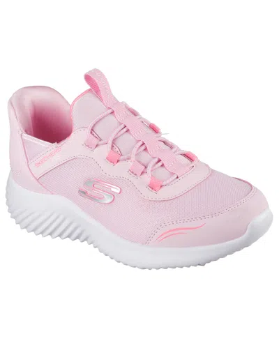 Skechers Kids' Little Girls Slip-ins: Bounder In Pink