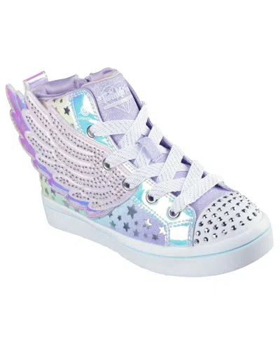 Skechers Kids' Little Girls Twinkle Toes Twi-lites 2.0 In Lavender