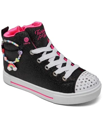 Skechers Kids' Little Girls Twinkle Toes: Twinkle Sparks In Black
