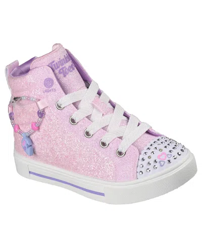 Skechers Kids' Little Girls Twinkle Toes: Twinkle Sparks In Pink