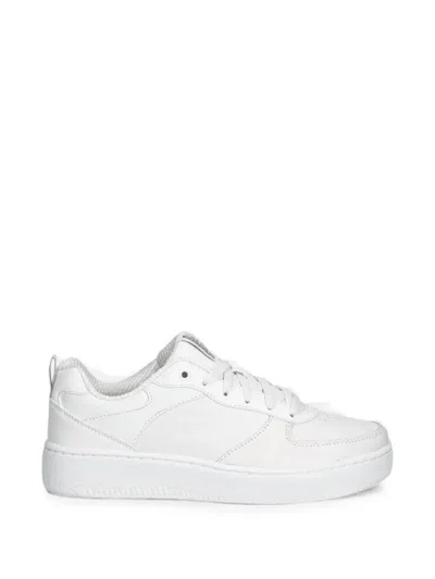 Skechers Logo-embossed Low-top Sneakers In White