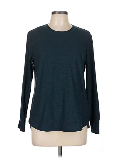 Pre-owned Skechers Long Sleeve T-shirt In Blue