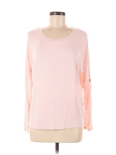 Pre-owned Skechers Long Sleeve T-shirt In Pink