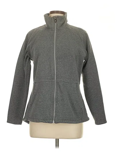 Pre-owned Skechers Long Sleeve Top Gray Turtleneck Tops