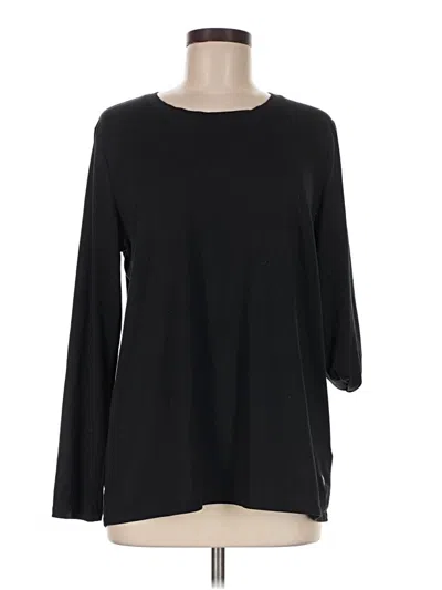 Pre-owned Skechers Long Sleeve T-shirt In Black
