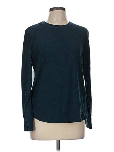 Pre-owned Skechers Long Sleeve T-shirt In Blue