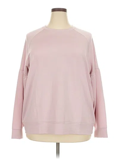 Pre-owned Skechers Long Sleeve T-shirt In Pink