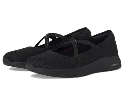 Skechers Martha Stewart Arch Fit Living - Meadow Walk In Black
