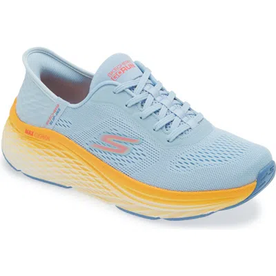 Skechers Women's Max Cushioning Elite 2.0 Athletic Running Sneakers From Finish Line In Blue,orange