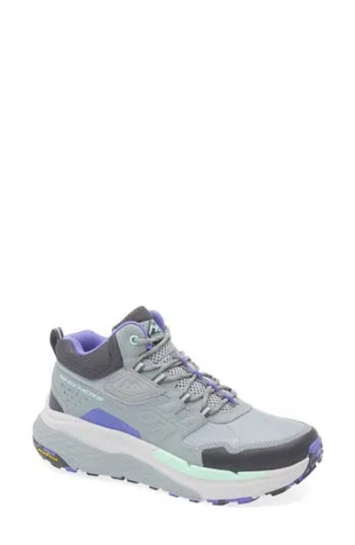 Skechers Max Cushioning Elite Trail 2.0 Shoe In Gray/lavender