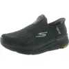 Skechers Advantageous Mens Fitness Lifestyle Running & Training Shoes In Black