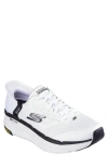Skechers Max Cushioning Premier 2.0 Sneaker In White/black