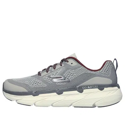 Skechers Max Cushioning Premier 'grey White' In Gray