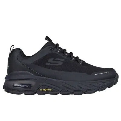 Pre-owned Skechers Max Protect Fast Track 237304-bbk Shoes Black