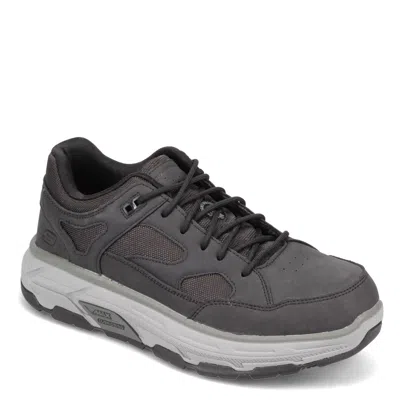 Skechers Max Stout 200045-blk Sneakers Men 13 Black Alloy Toe Work Shoes Eee4256