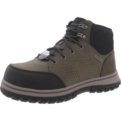 Skechers Mccoll Womens Leather Work & Safety Boot