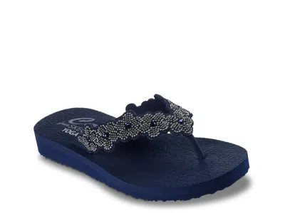 Skechers Meditation Rare Elegance Sandal In Blue