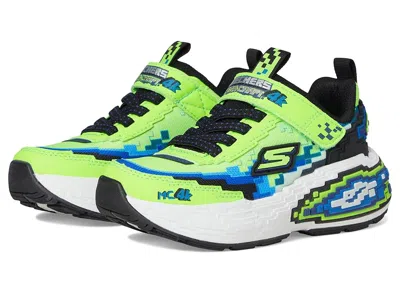 Skechers Mega-craft 4k 402160l (little Kid/big Kid) Boys Shoes Lime/black : 11 Little Kid M