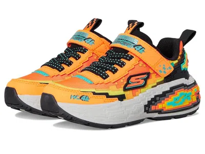 Skechers Mega-craft 4k 402160l (little Kid/big Kid) Boys Shoes Orange/black : 12.5 Little Kid M In Multi