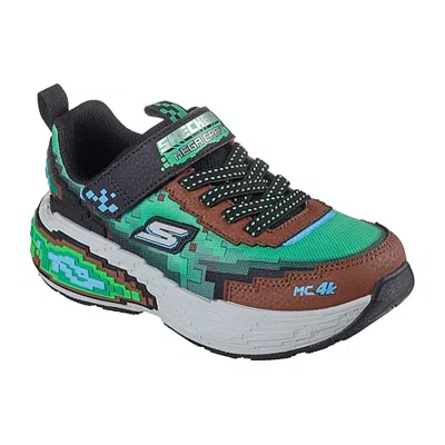 Skechers Mega-craft 4k Little Kid Boys Sneakers In Green