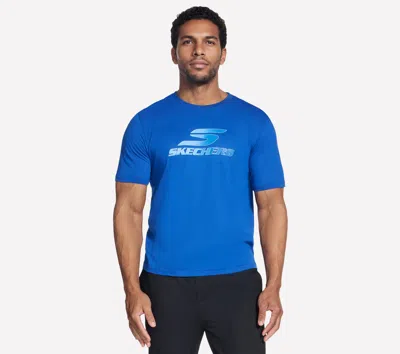 Skechers Men's Brand T-shirt In Blue