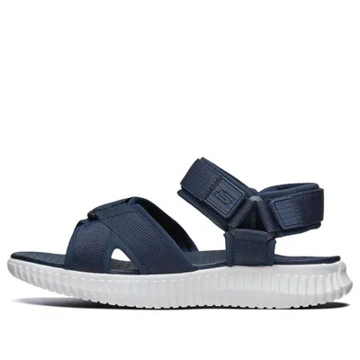 Skechers Men Elite Flex Sport Casual Sandals Navy In Blue