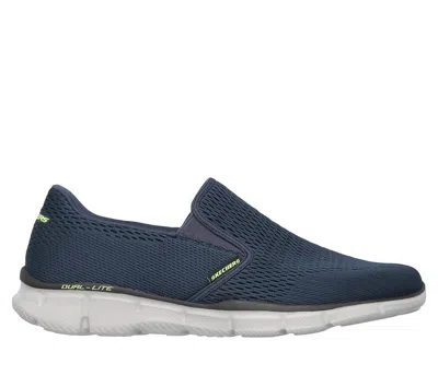 Skechers Men's Equalizer Comfort Slip On Shoes In Navy In Blue