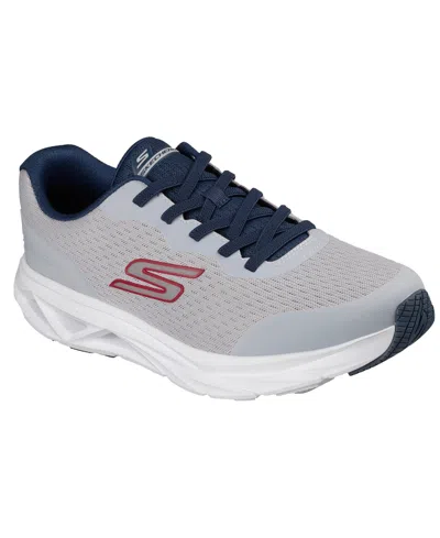 Skechers Glide-step Vortex Mens Walking Shoes In Gray