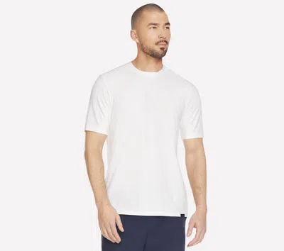 Skechers Men's Go Dri All Day Solid T-shirt In White