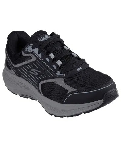 Skechers Men's Go Run Consistent 2.0 Wide Width Running Sneakers From Finish Line In Black